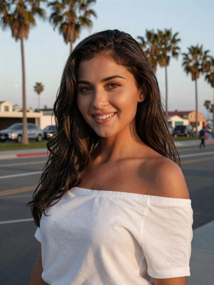 Lusine Harutyunyan, a 25-year-old Armenian woman from Los Angeles at the waterfront - Armenian women dating profile