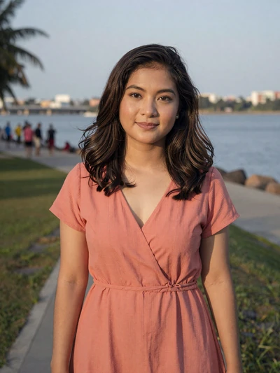 Rosalie Santos, 29-year-old Filipino woman at Davao waterfront - Filipino women dating profile