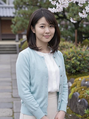 Sakura Tanaka, 29-year-old Japanese woman in a traditional Kyoto garden - Japanese women dating profile