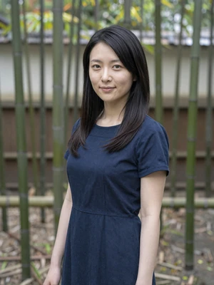 Yuki Tanaka, 31-year-old Japanese woman in a Kyoto bamboo garden - Japanese women dating profile