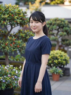 Aiko Tanaka, 31-year-old verified Japanese woman in Tokyo garden - Japanese dating profile
