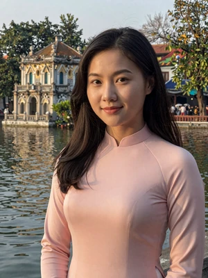 Linh Tran, 26-year-old Vietnamese woman near Hoan Kiem Lake in Hanoi - Vietnamese women dating profile