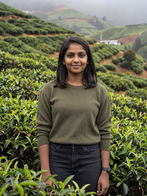 Kavisha Rajapaksa, a 25-year-old Sri Lankan woman from Nuwara Eliya in tea country - Sri Lankan women dating profile