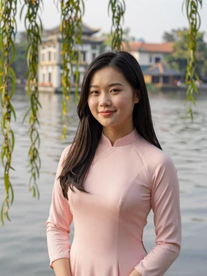Thao Pham, 24-year-old verified Vietnamese woman at Hoan Kiem Lake Hanoi - Vietnamese dating profile