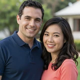 David and Binh - a happy American-Vietnamese couple success story from FloridaDatingService