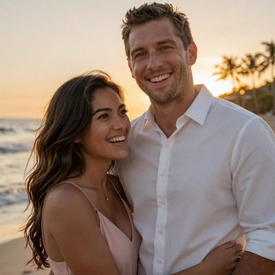 James and Maria - happy American-Filipino couple success story from FloridaDatingService